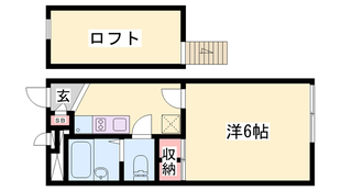 レオパレスウェストスターの物件間取画像